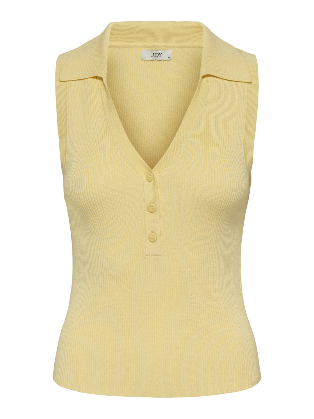JDYNANNA S/L COLLAR TOP KNT, Double Cream 288015 Bild 1