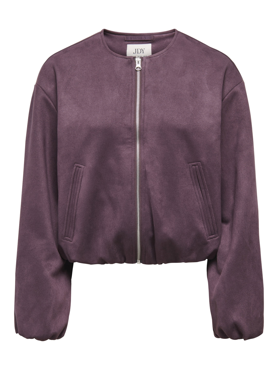 JDYNIA FAUX SUEDE BALLOON JACKET OT, Huckleberry/SILVER TRIM 287755001 Bild 1