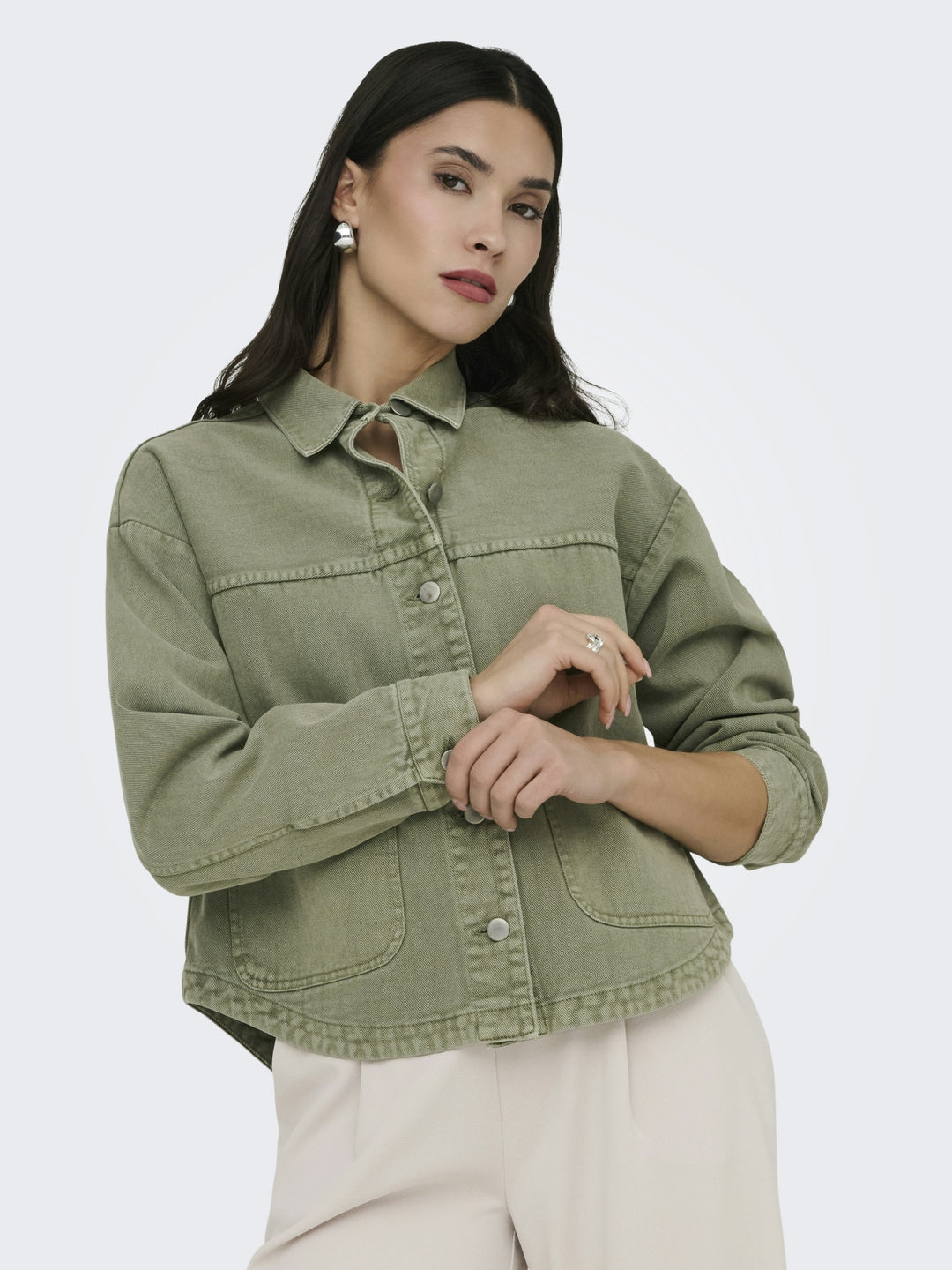 JDYNOMA L/S SHACKET WVN NOOS, Kalamata 209492 Bild 3