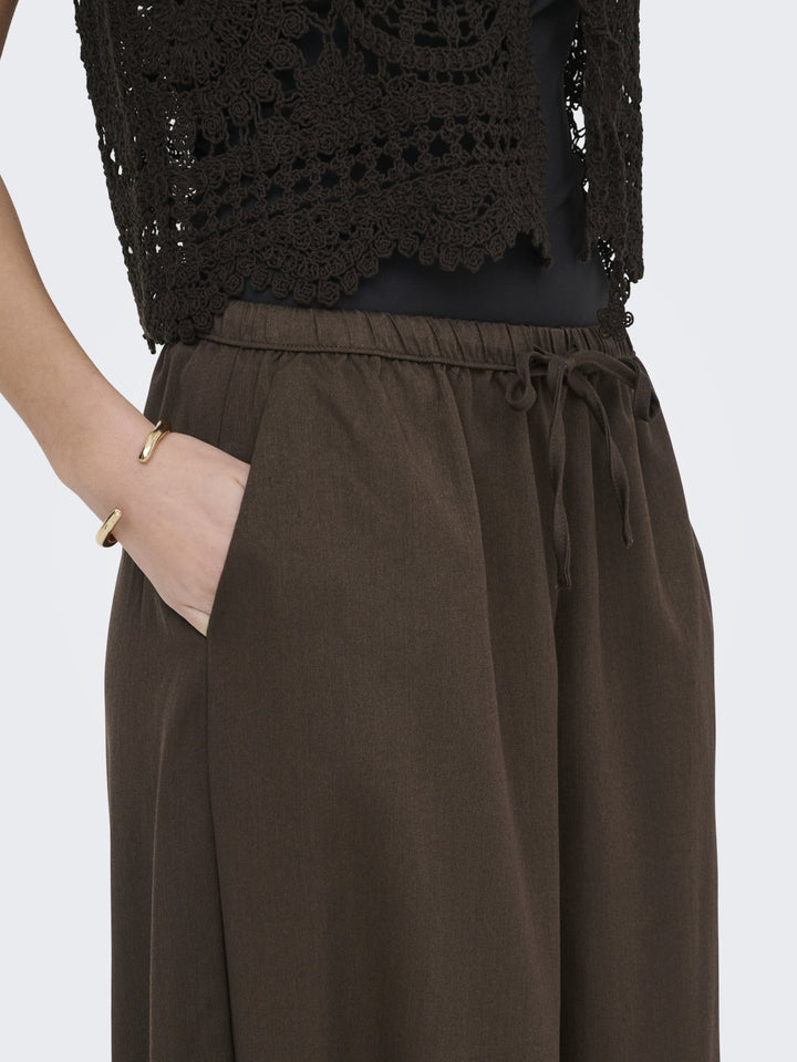 JDYPALOMA MW LOOSE PANT WVN NOOS, Dark Earth 194300 Bild 7