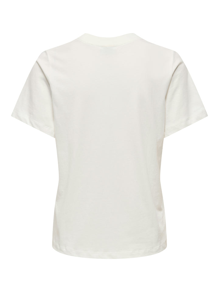 JDYPISA S/S PRINT TOP JRS NOOS, Cloud Dancer/LEMON 177922054 Bild 2