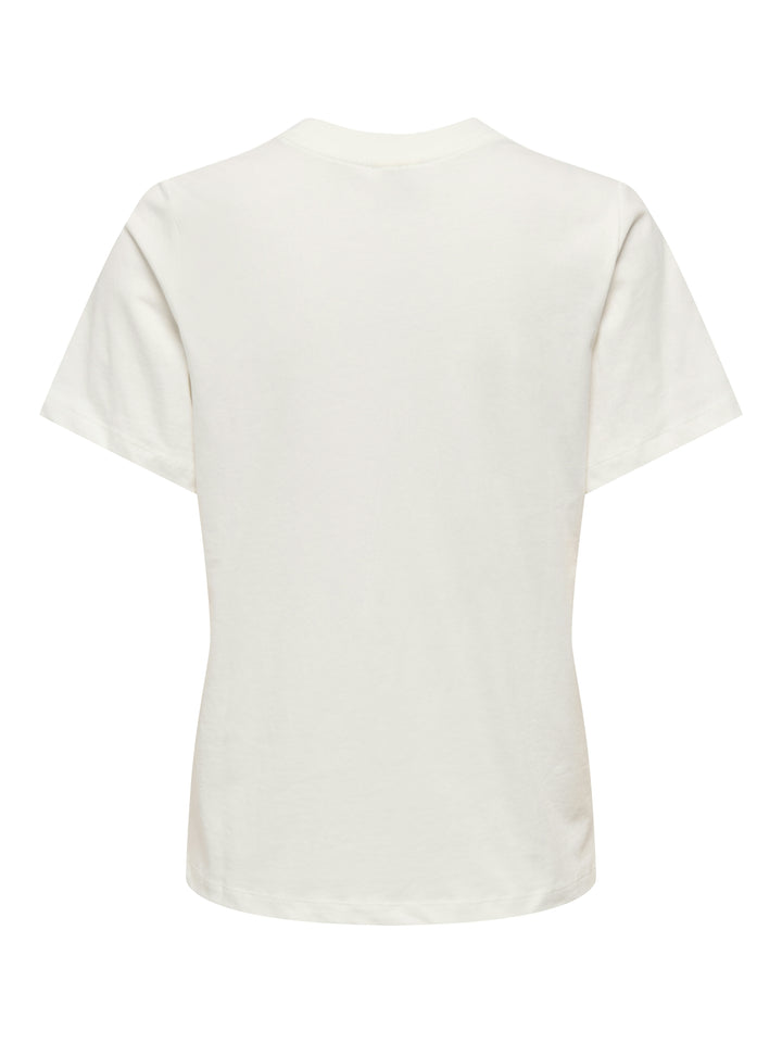 JDYPISA S/S PRINT TOP JRS NOOS, Cloud Dancer/CHERRY 177922055 Bild 2