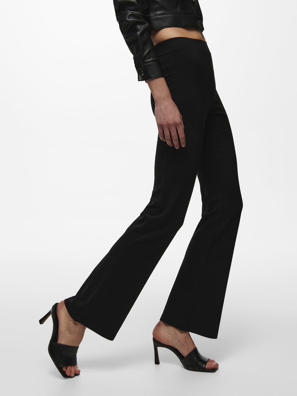 JDYPRETTY FLARE PANT JRS NOOS, Black 177911 Bild 2