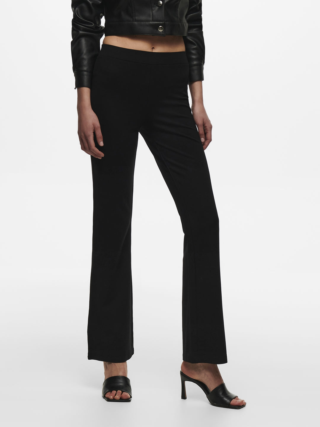 JDYPRETTY FLARE PANT JRS NOOS, Black 177911 Bild 3