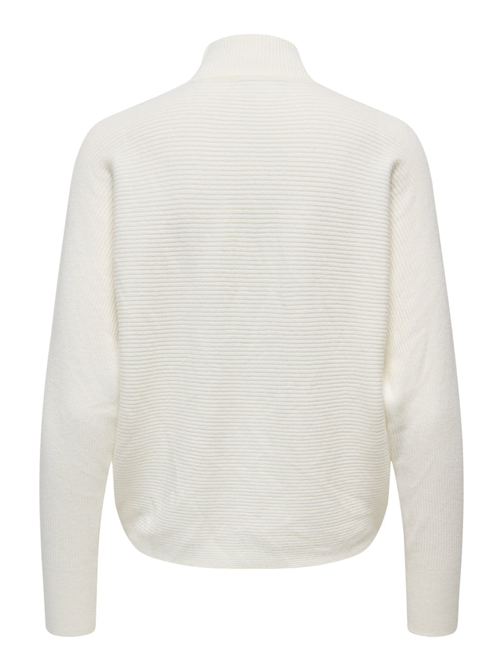 JDYPRIME LIFE L/S HN BAT. PULL. KNT, Cloud Dancer/MELANGE 177922001 Bild 2