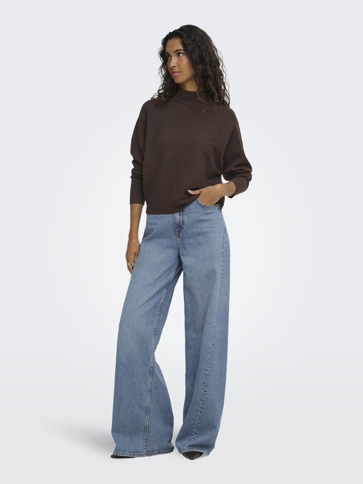 JDYPRIME LIFE L/S HN BAT. PULL. KNT, Coffee Bean/MELANGE 237375001 Bild 7