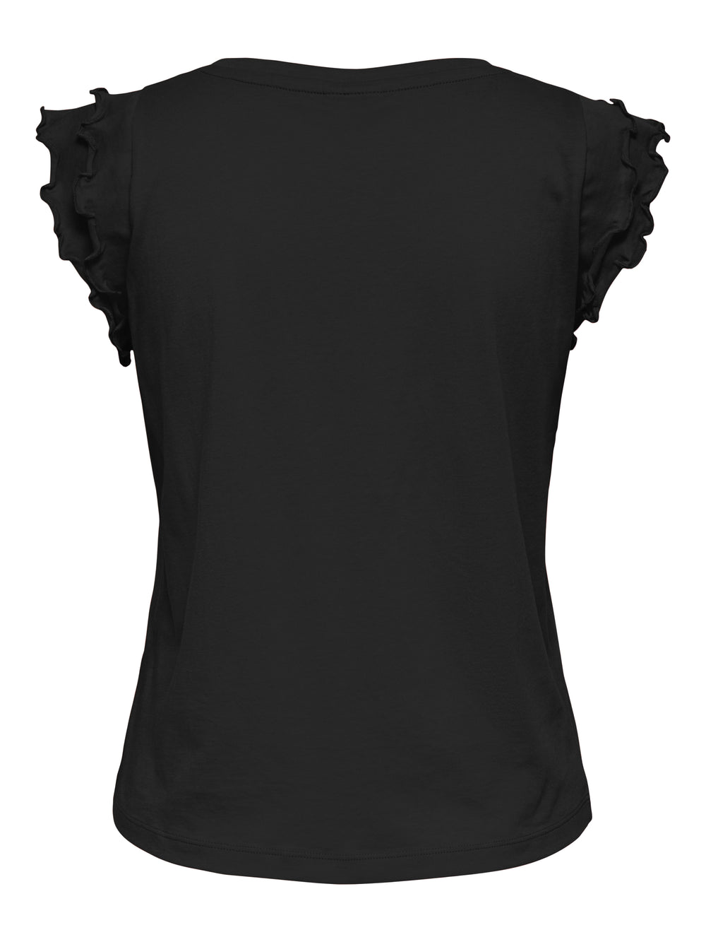 JDYREX S/L FRILL TOP JRS DIA, Black 177911 Bild 2