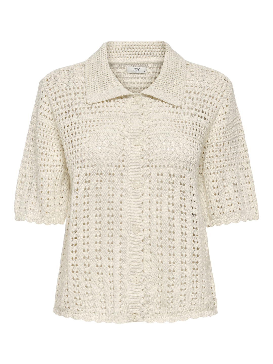 JDYROBIN 2/4 COLLAR CARDIGAN KNT NO, Birch 180083 Bild 1
