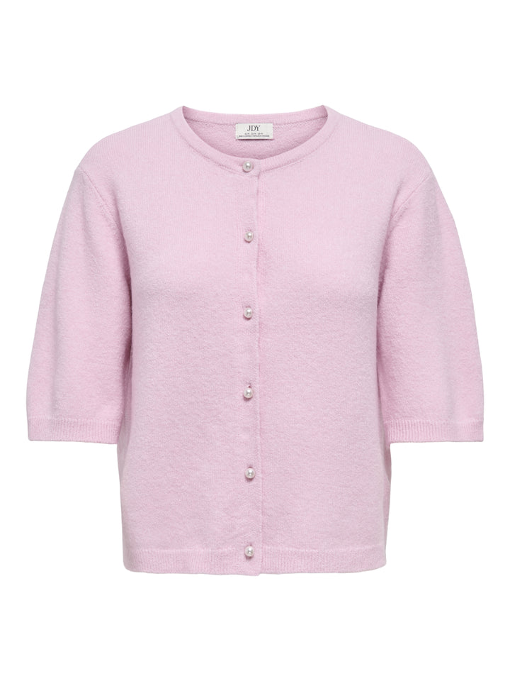 JDYRUE LIFE 2/4 PEARL CARDIGAN KNT, Fragrant Lilac/MELANGE W. WHITE PEA 240595002 Bild 1