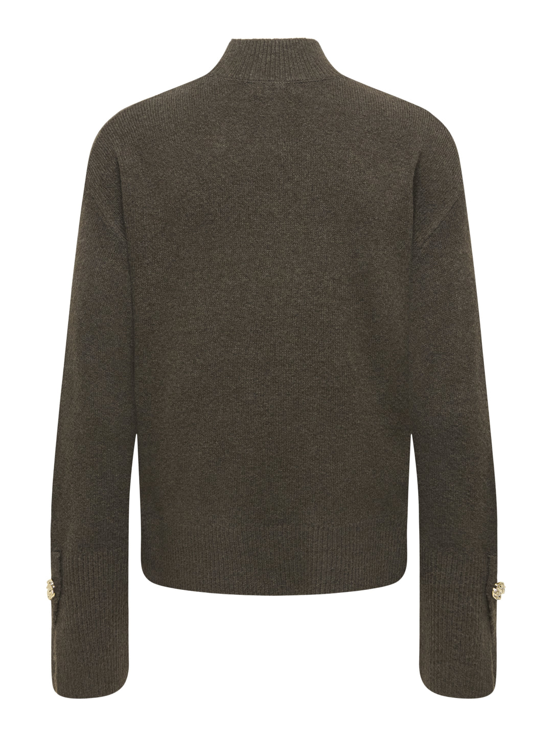 JDYSABRINA L/S HN DETAIL PULLOV KNT, Black Olive/MELANGE 194818001 Bild 3