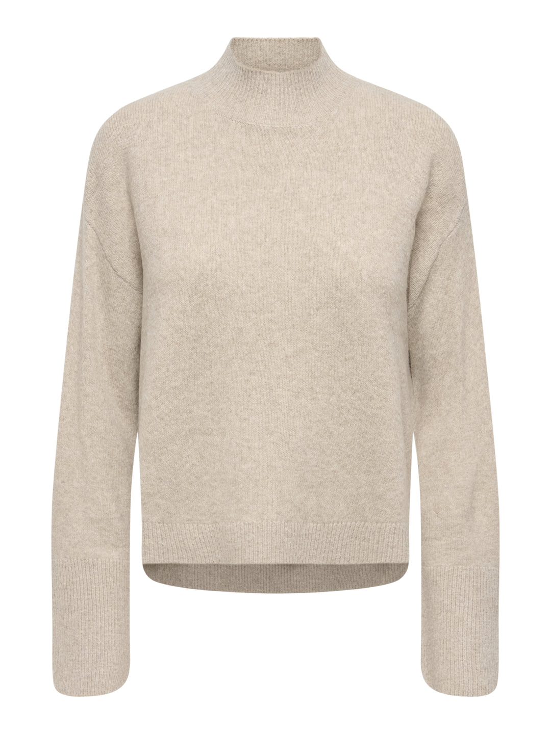 JDYSABRINA L/S HN DETAIL PULLOV KNT, Natural Melange 308507 Bild 1