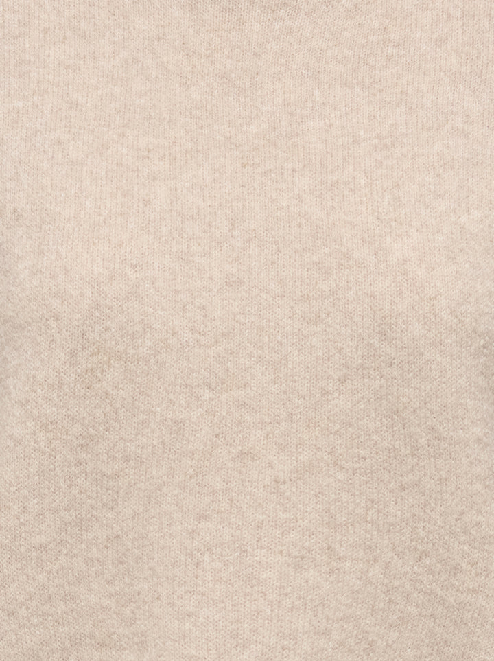 JDYSABRINA L/S HN DETAIL PULLOV KNT, Natural Melange 308507 Bild 3