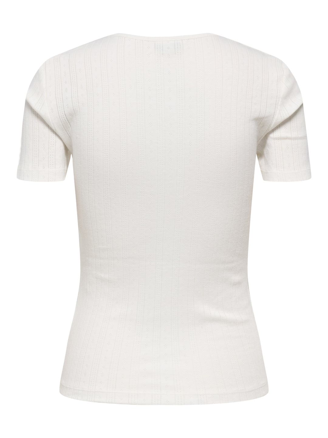 JDYSALSA MIA LIFE S/S O NECK TOP JR, Cloud Dancer 177922 Bild 2