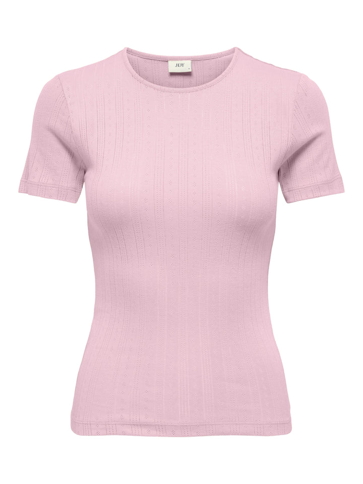 JDYSALSA MIA LIFE S/S O NECK TOP JR, Fairy Tale 273435 Bild 1