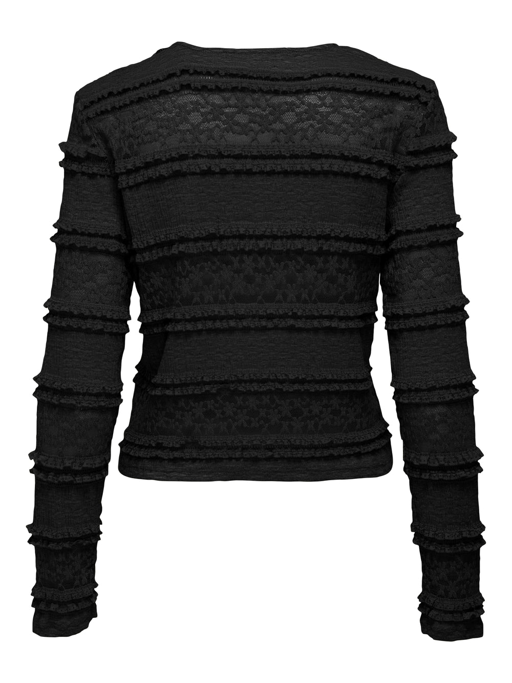 JDYSARAH L/S LACE TOP JRS NOOS, Black 177911 Bild 2