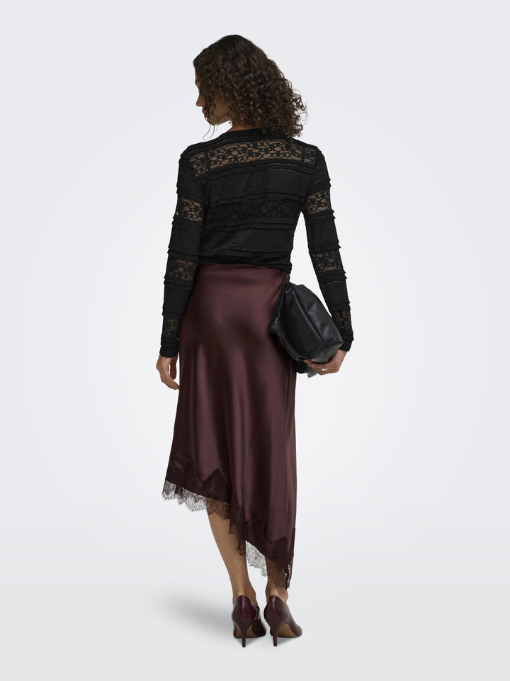 JDYSARAH L/S LACE TOP JRS NOOS, Black 177911 Bild 7