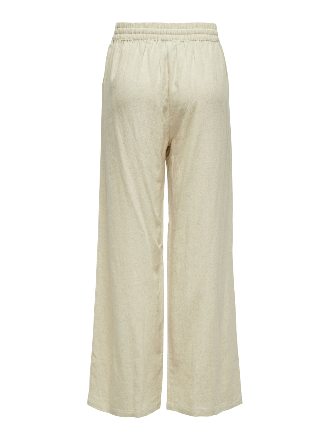JDYSAY HW LINEN WIDE PANT WVN NOOS, Oatmeal/MELANGE 177935001 Bild 2