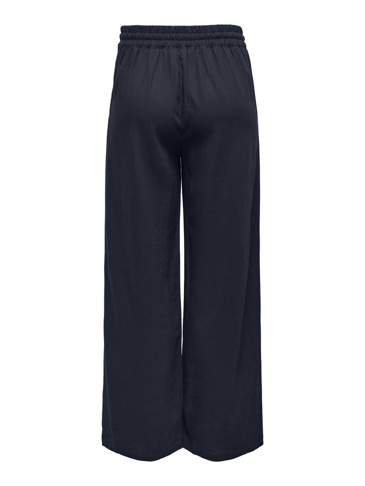 JDYSAY HW LINEN WIDE PANT WVN NOOS, Sky Captain 206410 Bild 2