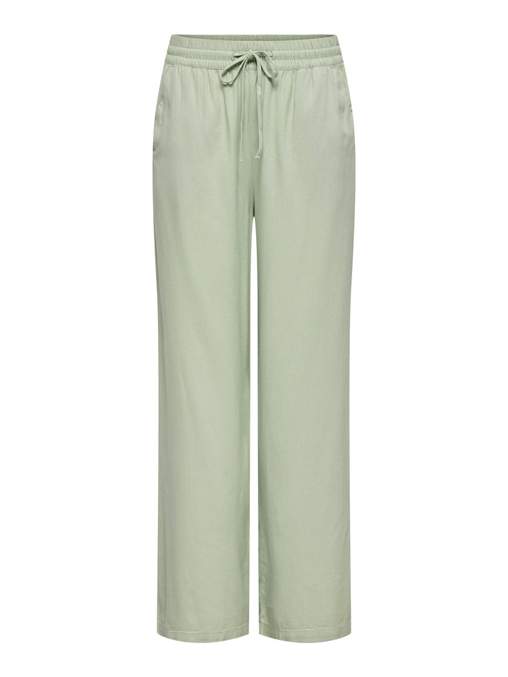 JDYSAY HW LINEN WIDE PANT WVN NOOS, Sea Foam 222941 Bild 1