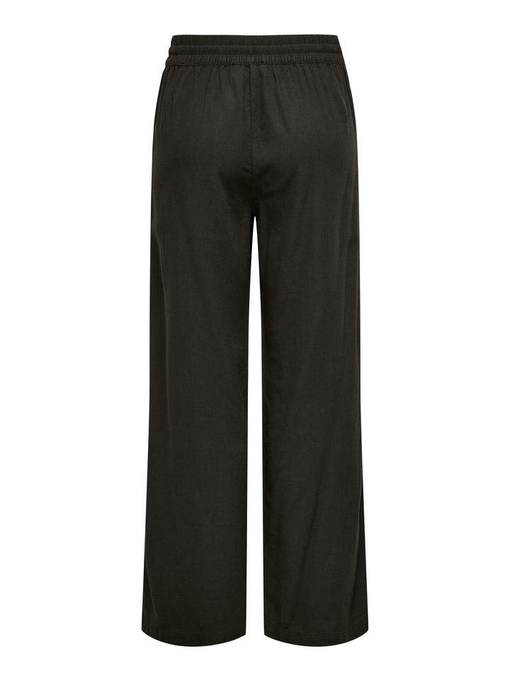 JDYSAY HW LINEN WIDE PANT WVN NOOS, Chocolate Torte 244915 Bild 2