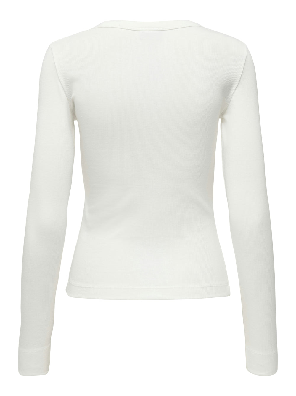 JDYSENTA L/S O-NECK TOP JRS, Cloud Dancer 177922 Bild 2