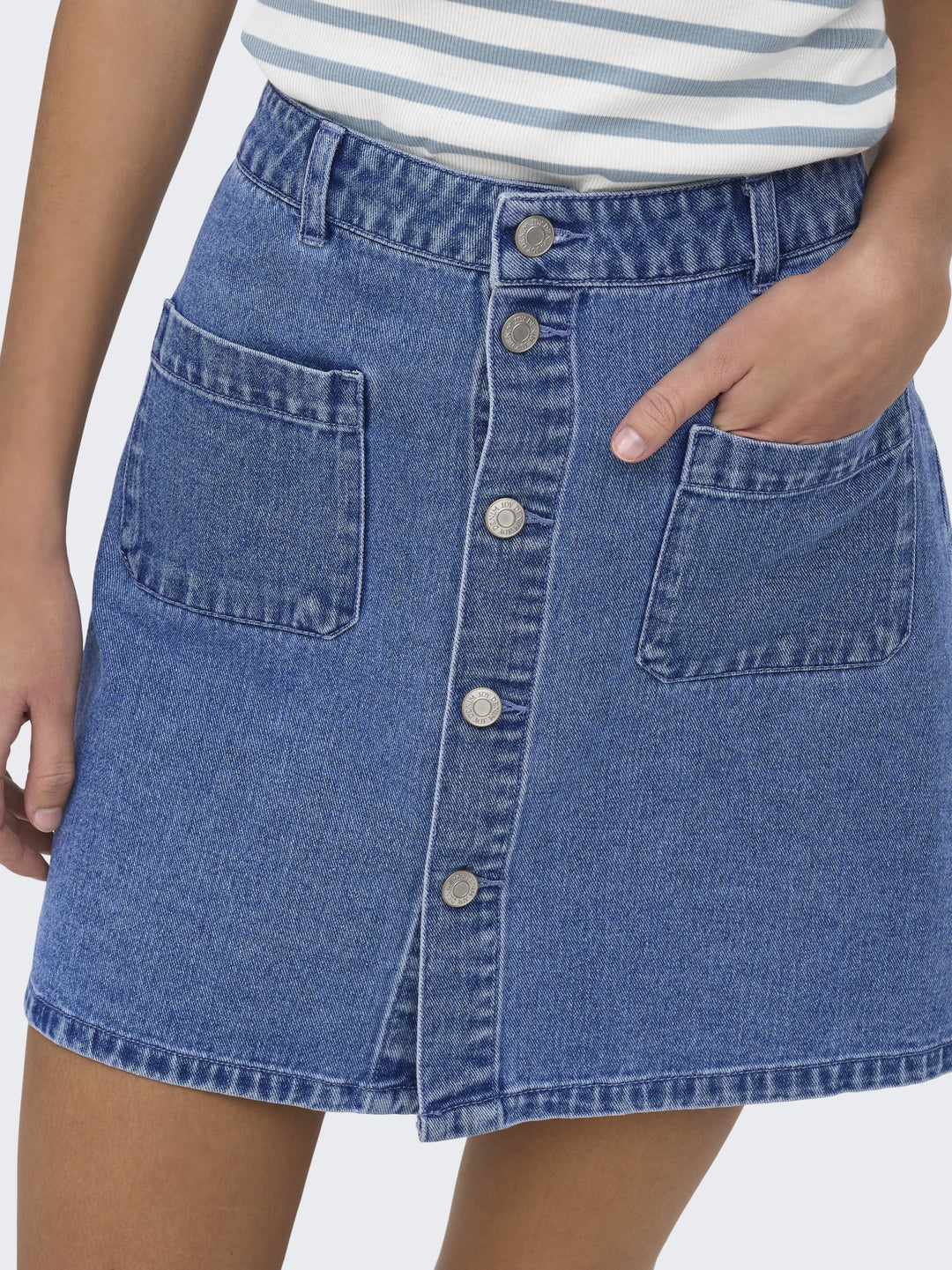 JDYSHIRAZ HW SKIRT DNM, Medium Blue Denim 179695 Bild 3