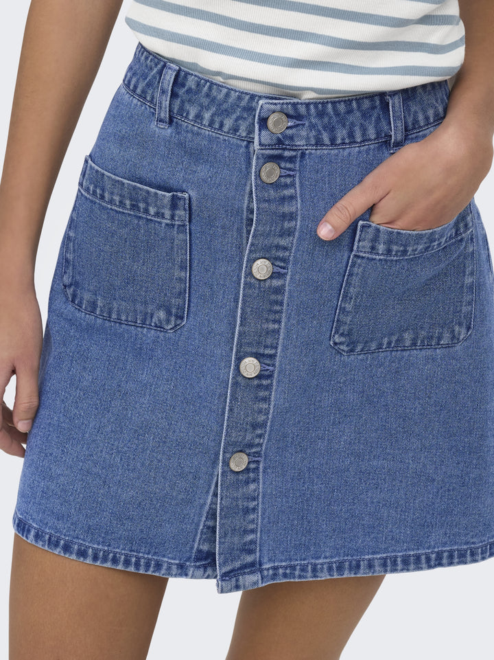 JDYSHIRAZ HW SKIRT DNM, Medium Blue Denim 179695 Bild 3