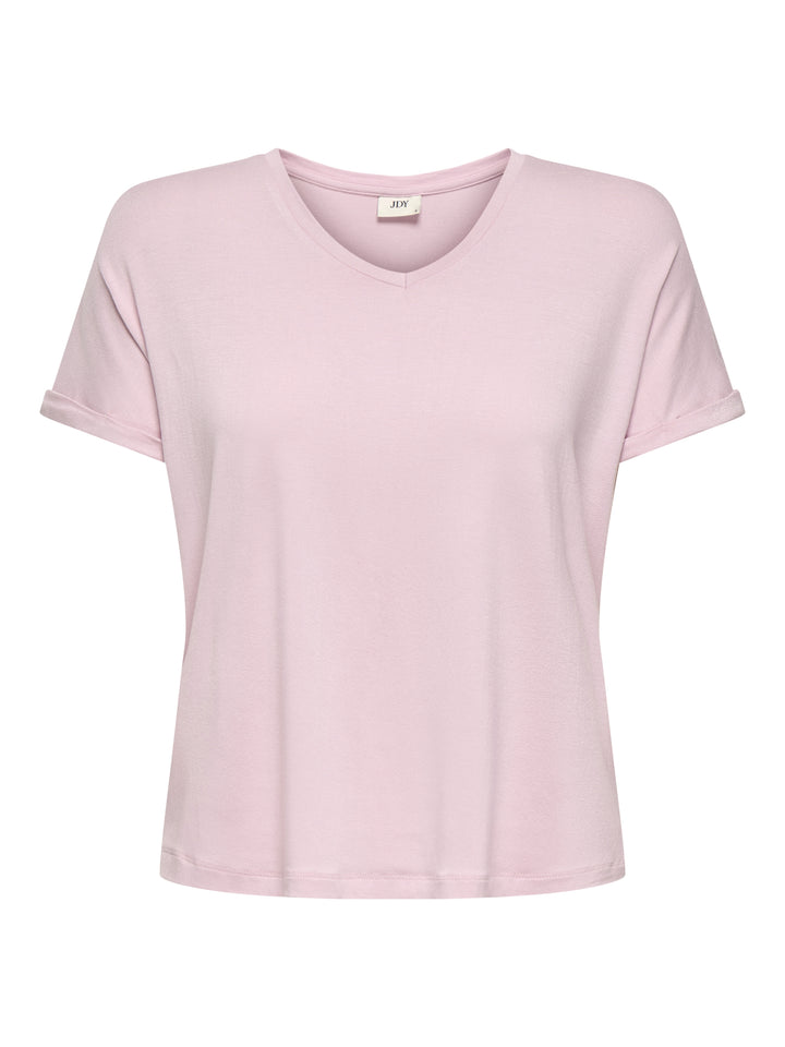 JDYSISSY S/S V-NECK TOP JRS DIA, Fragrant Lilac 240595 Bild 1