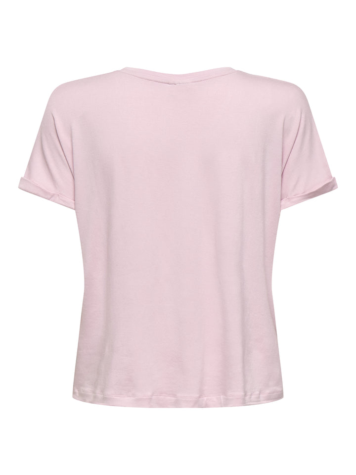 JDYSISSY S/S V-NECK TOP JRS DIA, Fragrant Lilac 240595 Bild 2