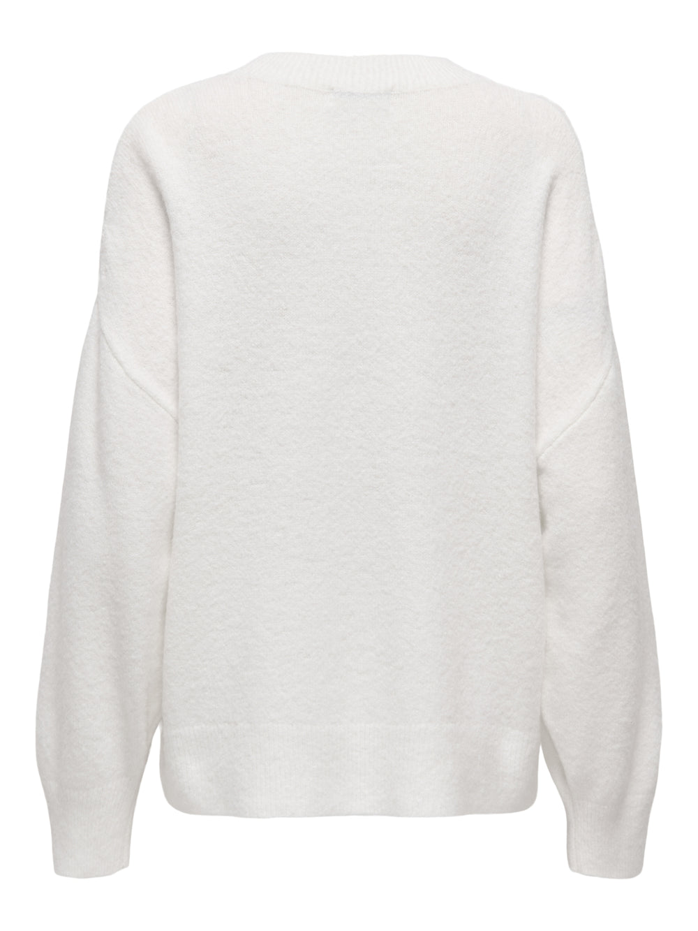 JDYSONJA L/S O-NECK PULLOVER KNT, Cloud Dancer/MELANGE 177922001 Bild 2