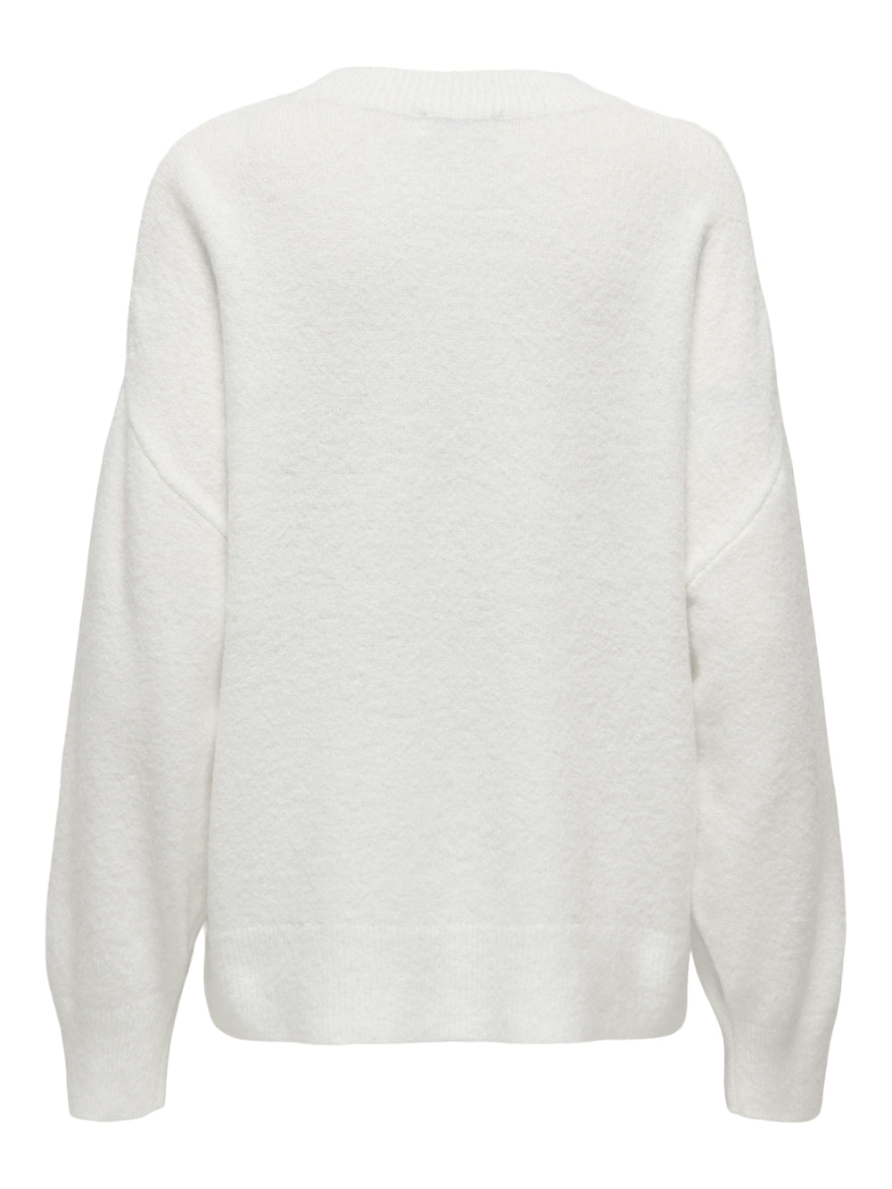 JDYSONJA L/S O-NECK PULLOVER KNT, Cloud Dancer/MELANGE 177922001 Bild 2