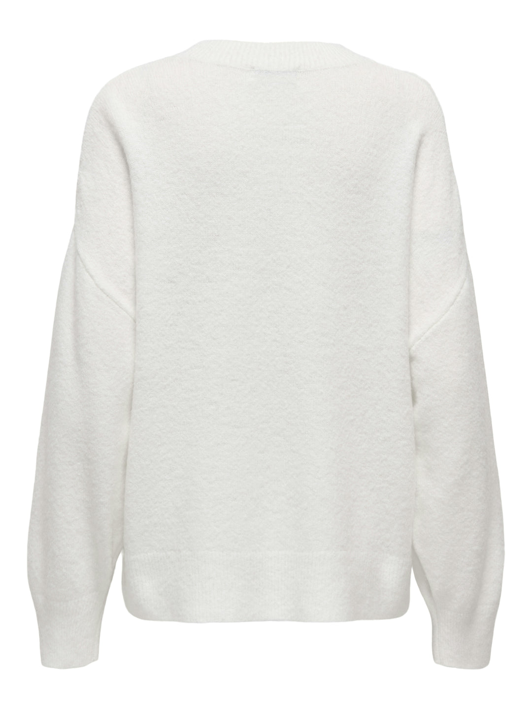 JDYSONJA L/S O-NECK PULLOVER KNT, Cloud Dancer/MELANGE 177922001 Bild 2