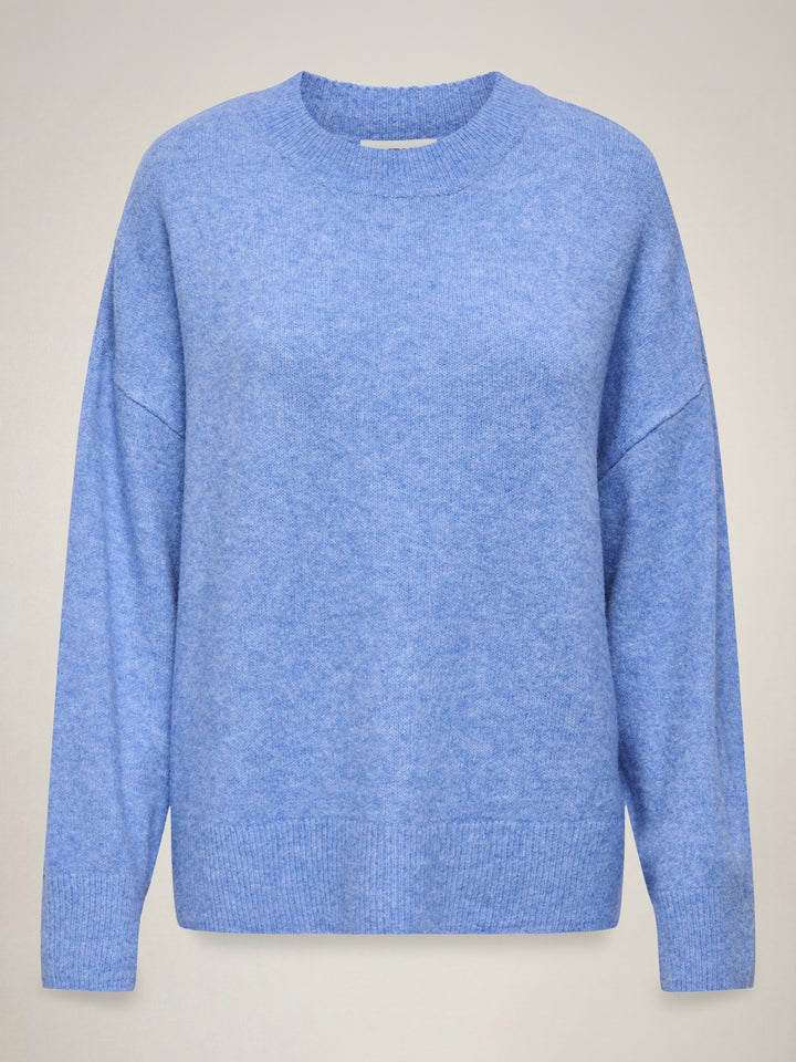 JDYSONJA L/S O-NECK PULLOVER KNT, Provence/MELANGE 200030001 Bild 1