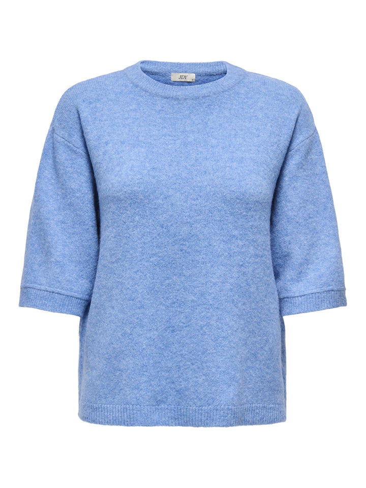 JDYSONJA S/S O-NECK PULLOVER KNT, Provence/MELANGE 200030001 Bild 1
