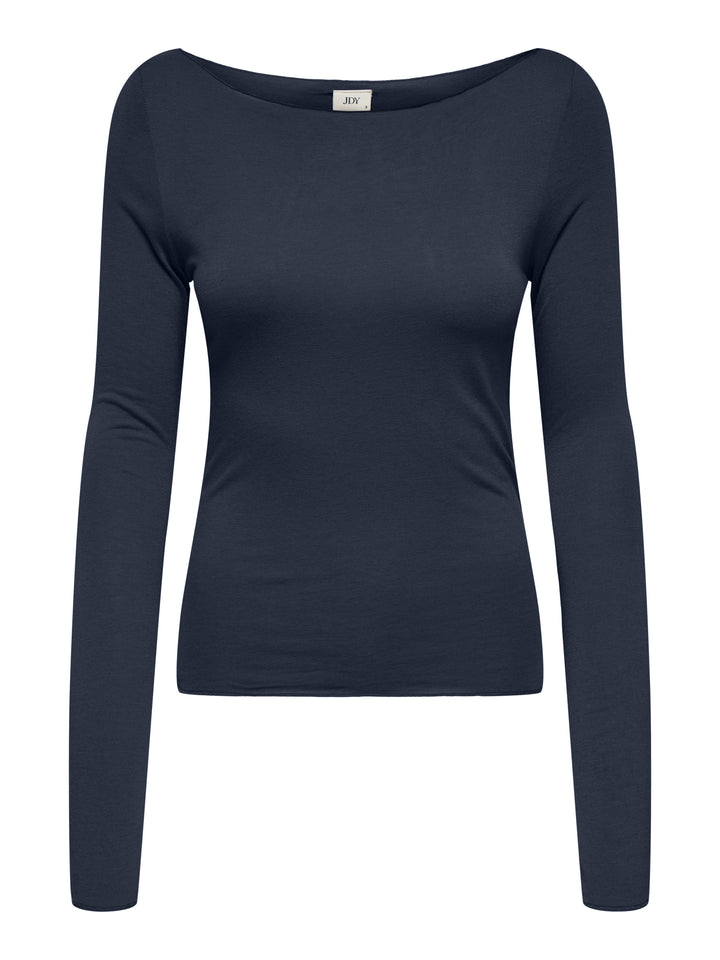 JDYSUMA WOOLBLEND L/S BOATNECK TOP, Navy Blazer 186699 Bild 1