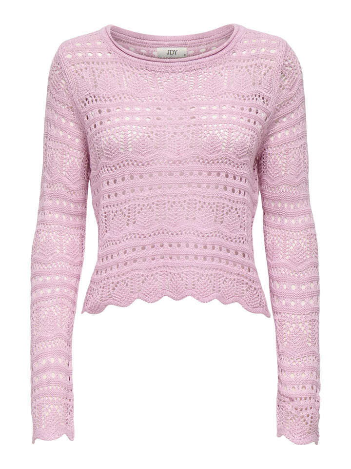 JDYSUN LAY L/S BOATNECK PULLOV. KNT, Fragrant Lilac 240595 Bild 1