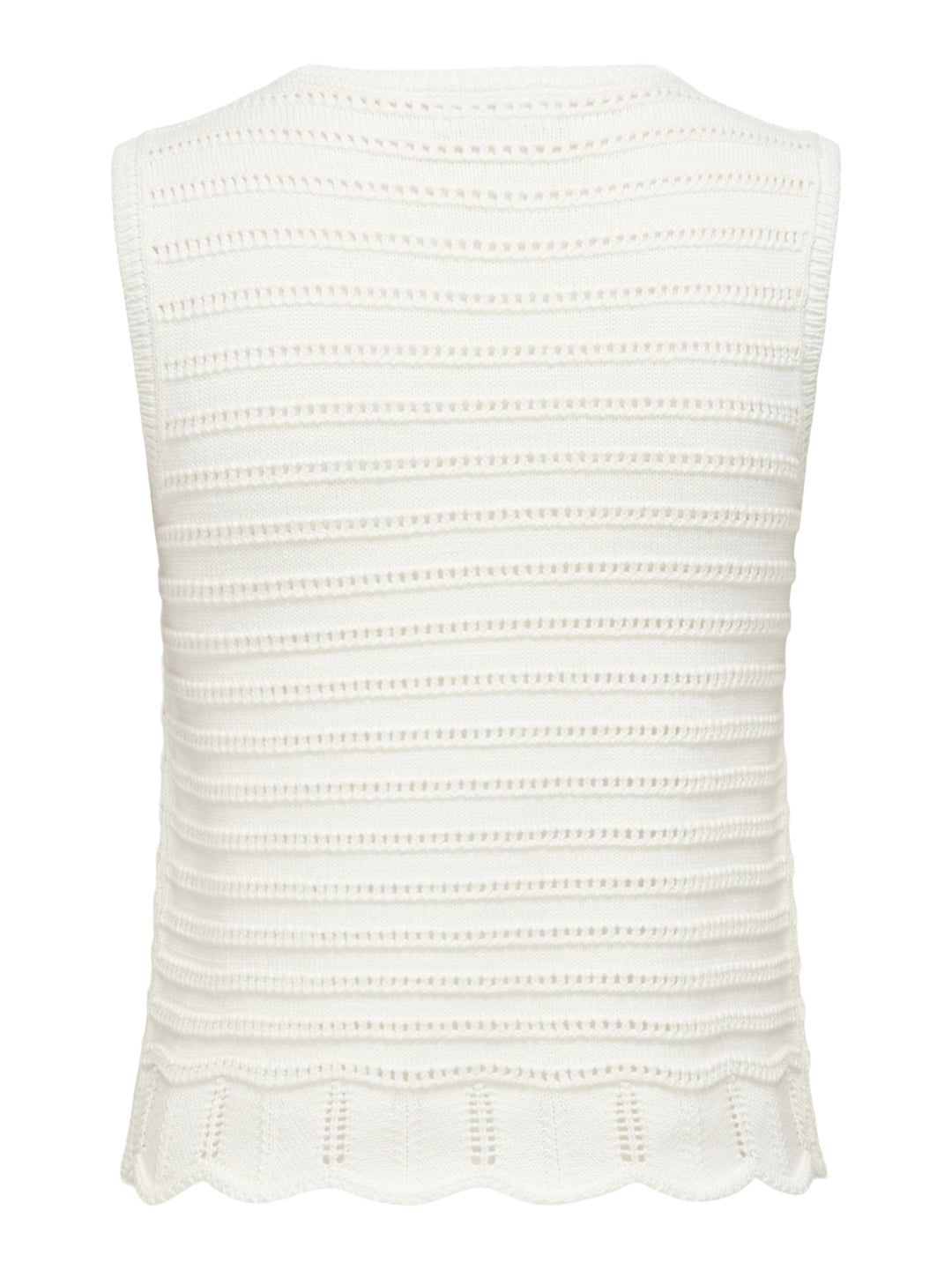 JDYTANJA S/L O-NECK TOP KNT, Cloud Dancer 177922 Bild 2