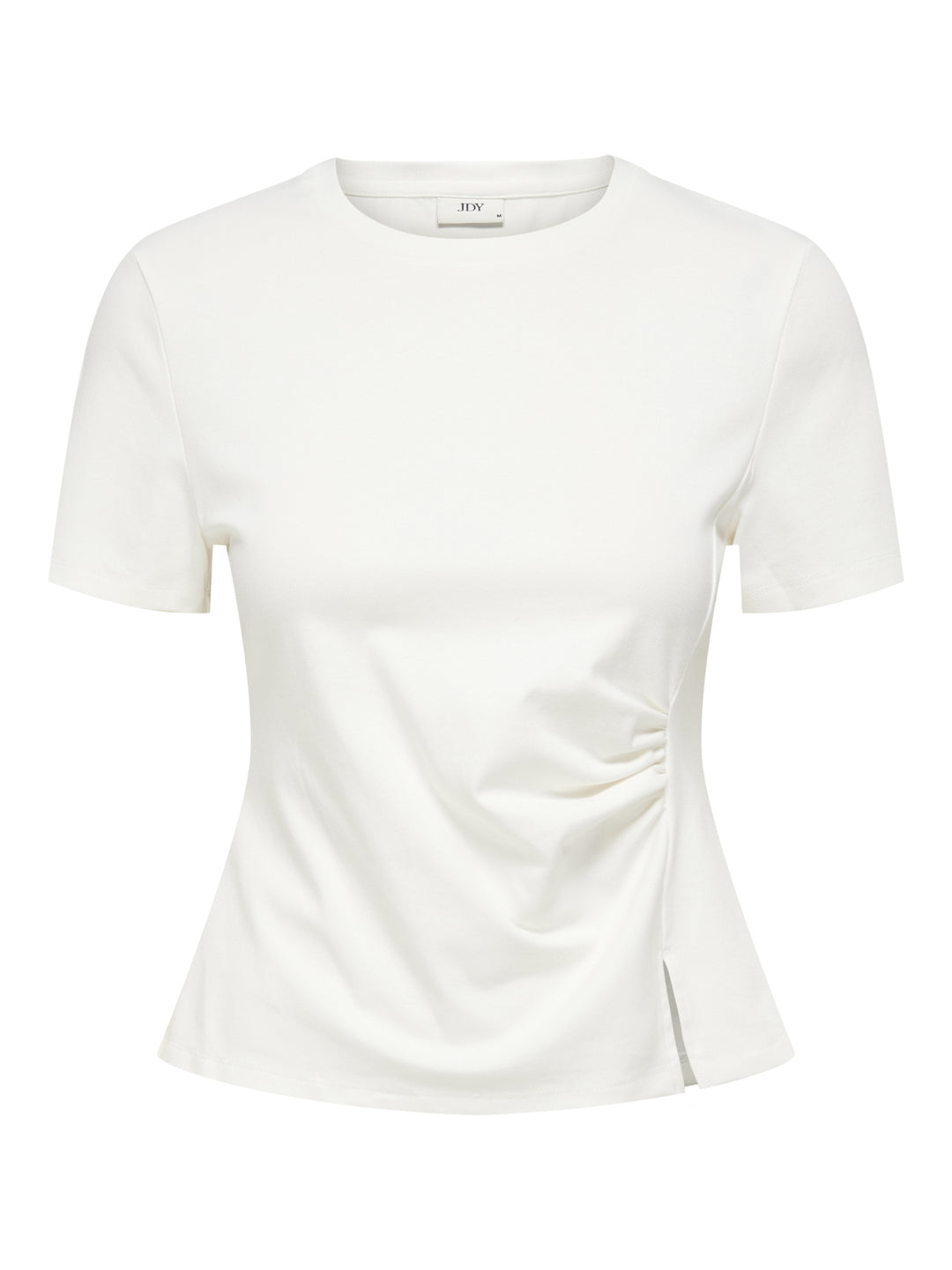 JDYTESSA S/S DETAIL TOP JRS, Cloud Dancer 177922 Bild 1