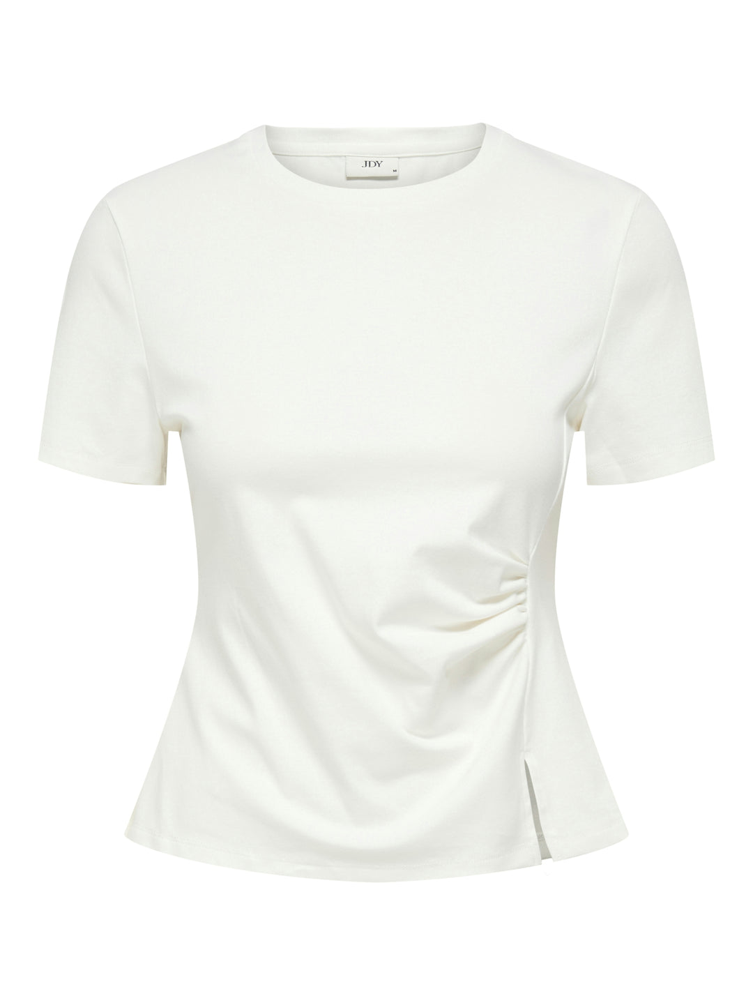 JDYTESSA S/S DETAIL TOP JRS, Cloud Dancer 177922 Bild 1