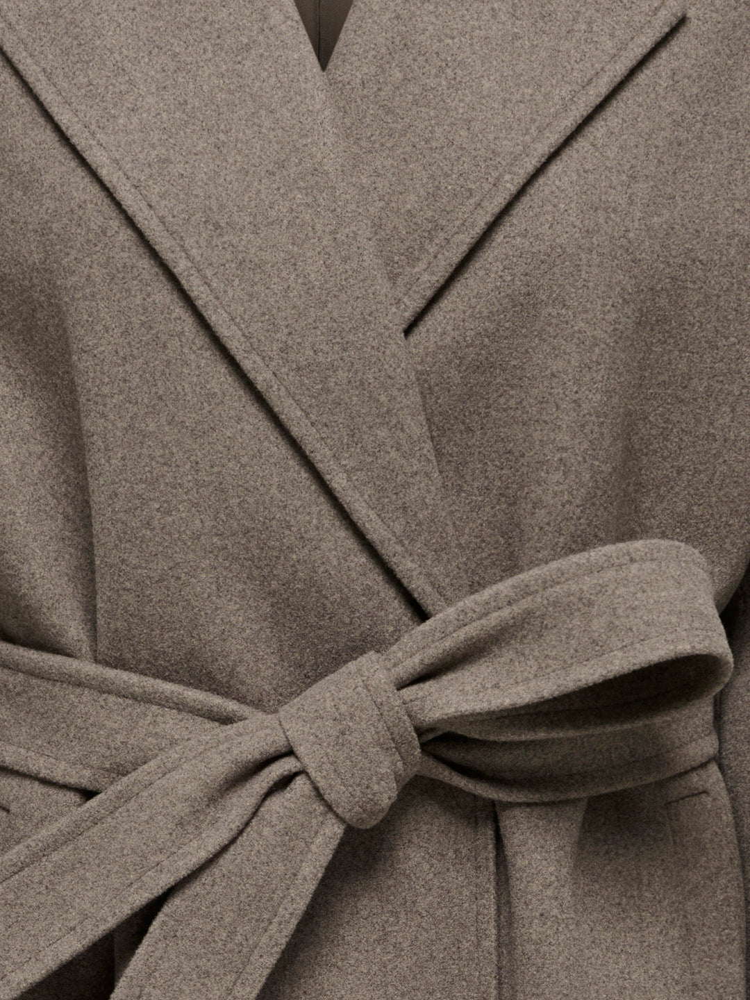 JDYVEGA LONG BELT COAT OTW HAB, Walnut/BLACK MELANGE 239935003 Bild 3