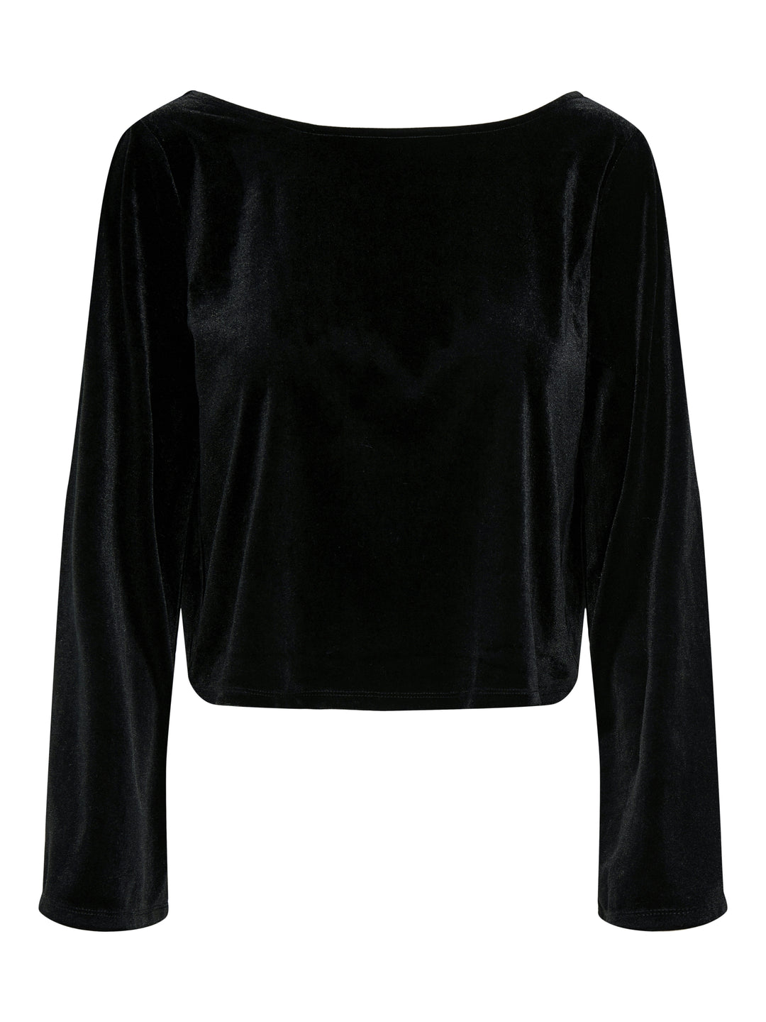 JDYVICTORY L/S VELVET BOW TOP JRS, Black/BOW 177911001 Bild 1