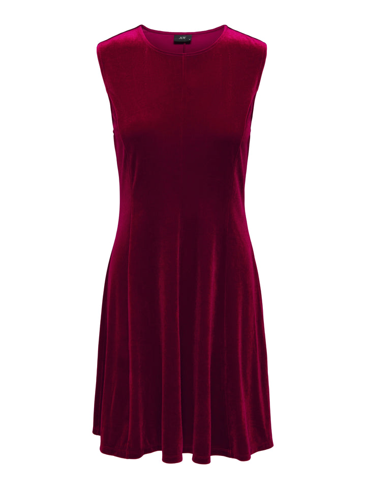 JDYVICTORY S/L VELVET SHORT DRESS J, Winetasting 188839 Bild 1