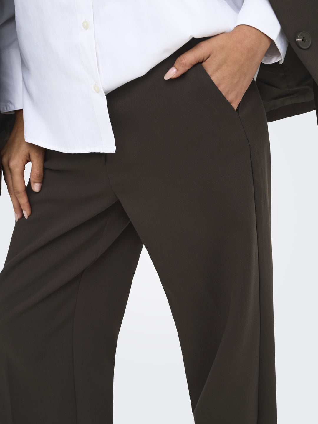 JDYVIV HW WIDE PANT PNT NOOS, Chocolate Torte 244915 Bild 5