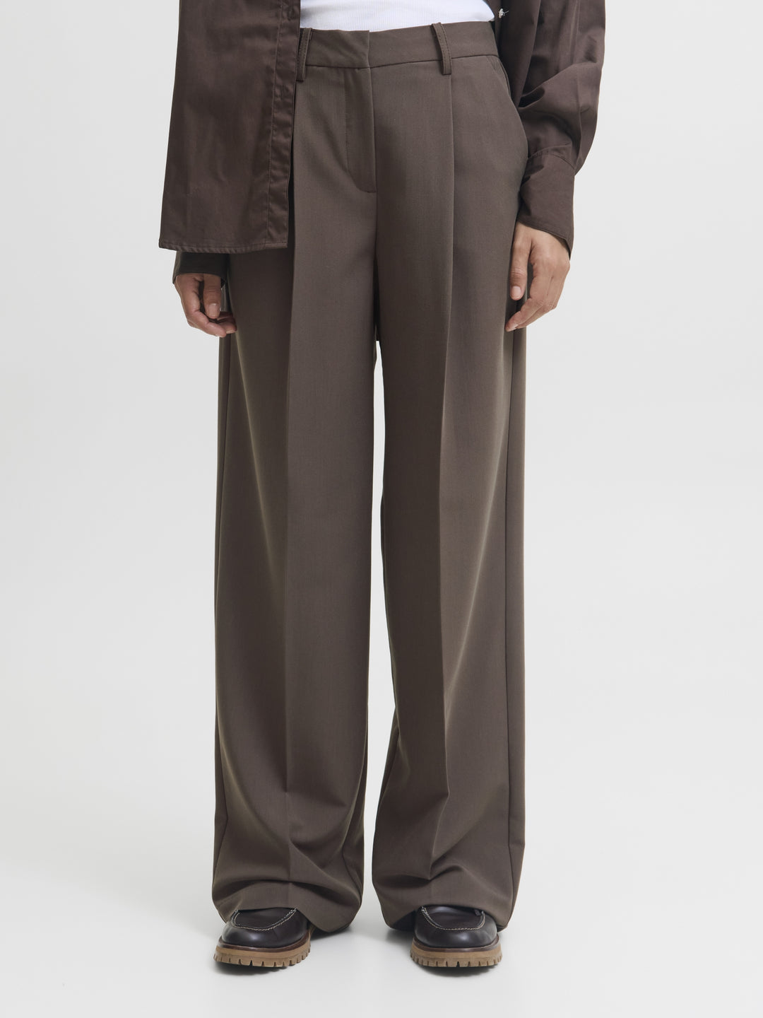 JXAYA ELLIS WIDE HW PANTS TLR NOOS, Bracken 176126 Bild 4