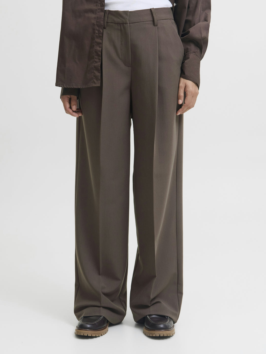 JXAYA ELLIS WIDE HW PANTS TLR NOOS, Bracken 176126 Bild 4