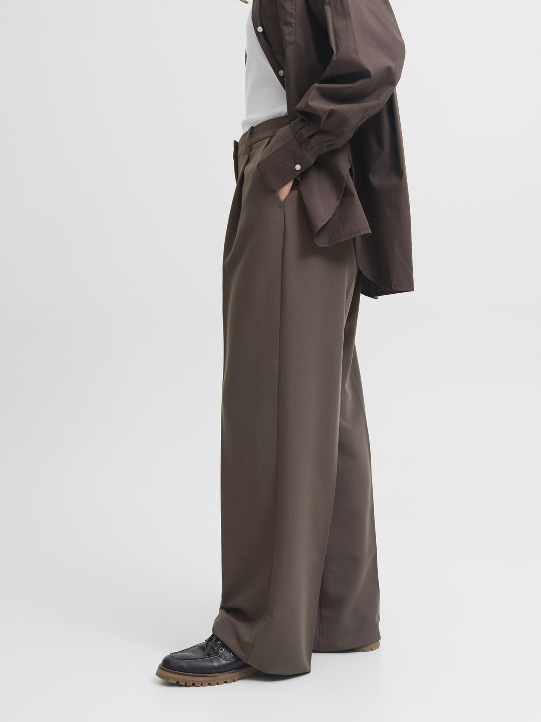 JXAYA ELLIS WIDE HW PANTS TLR NOOS, Bracken 176126 Bild 6