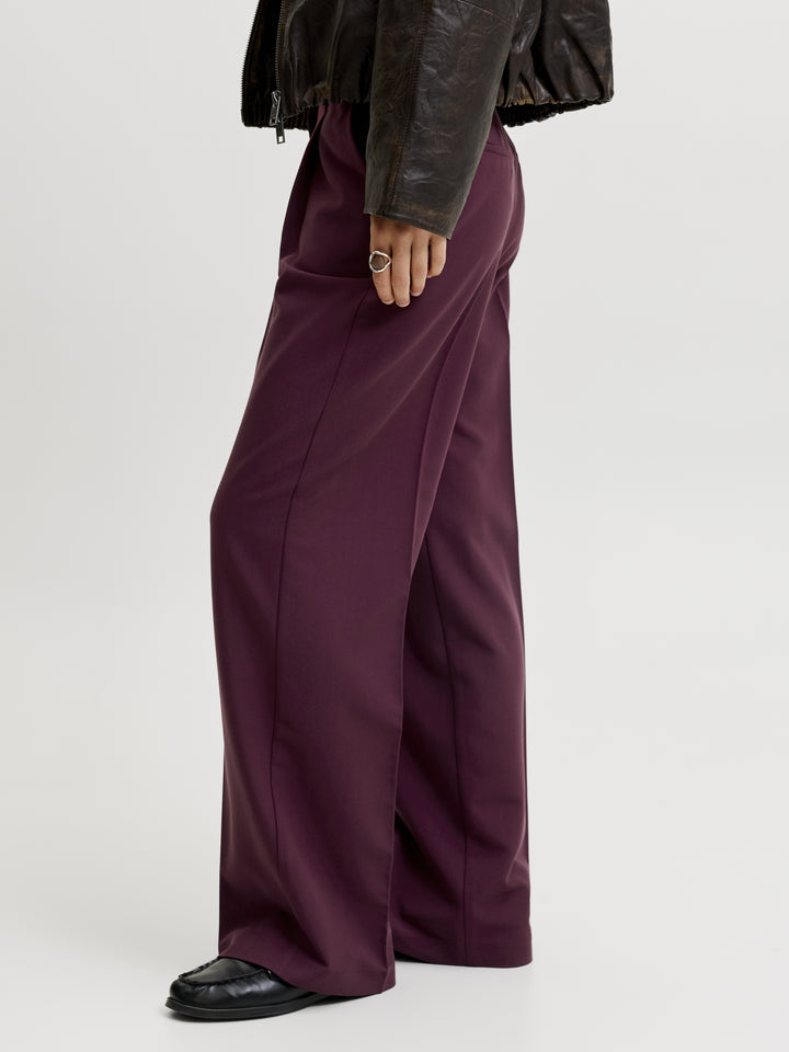 JXAYA ELLIS WIDE HW PANTS TLR NOOS, Winetasting 176841 Bild 6