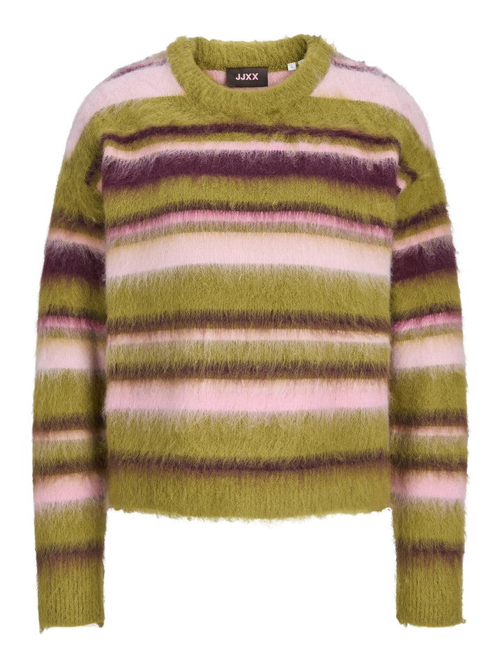JXCALISTA CREW NECK KNIT, Green Moss 176027 Bild 1
