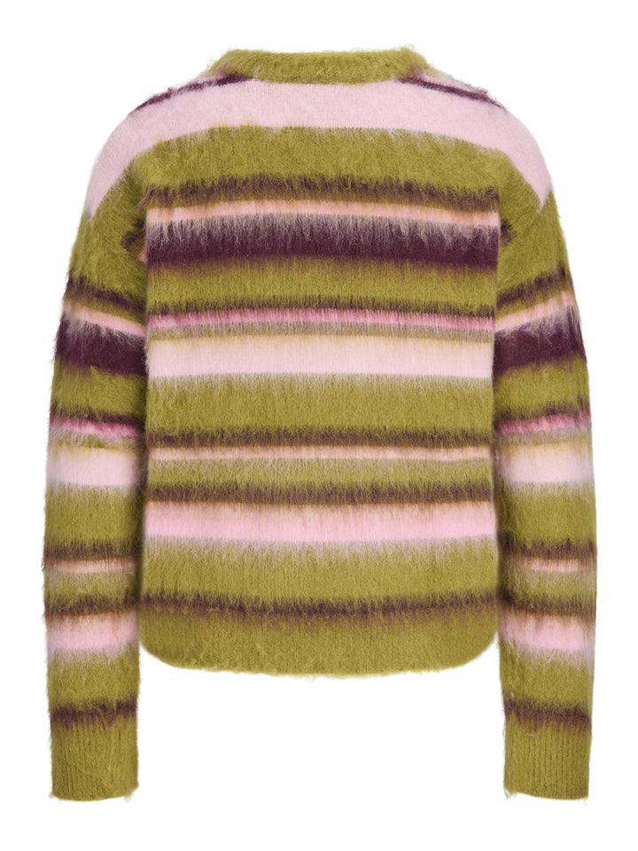 JXCALISTA CREW NECK KNIT, Green Moss 176027 Bild 2