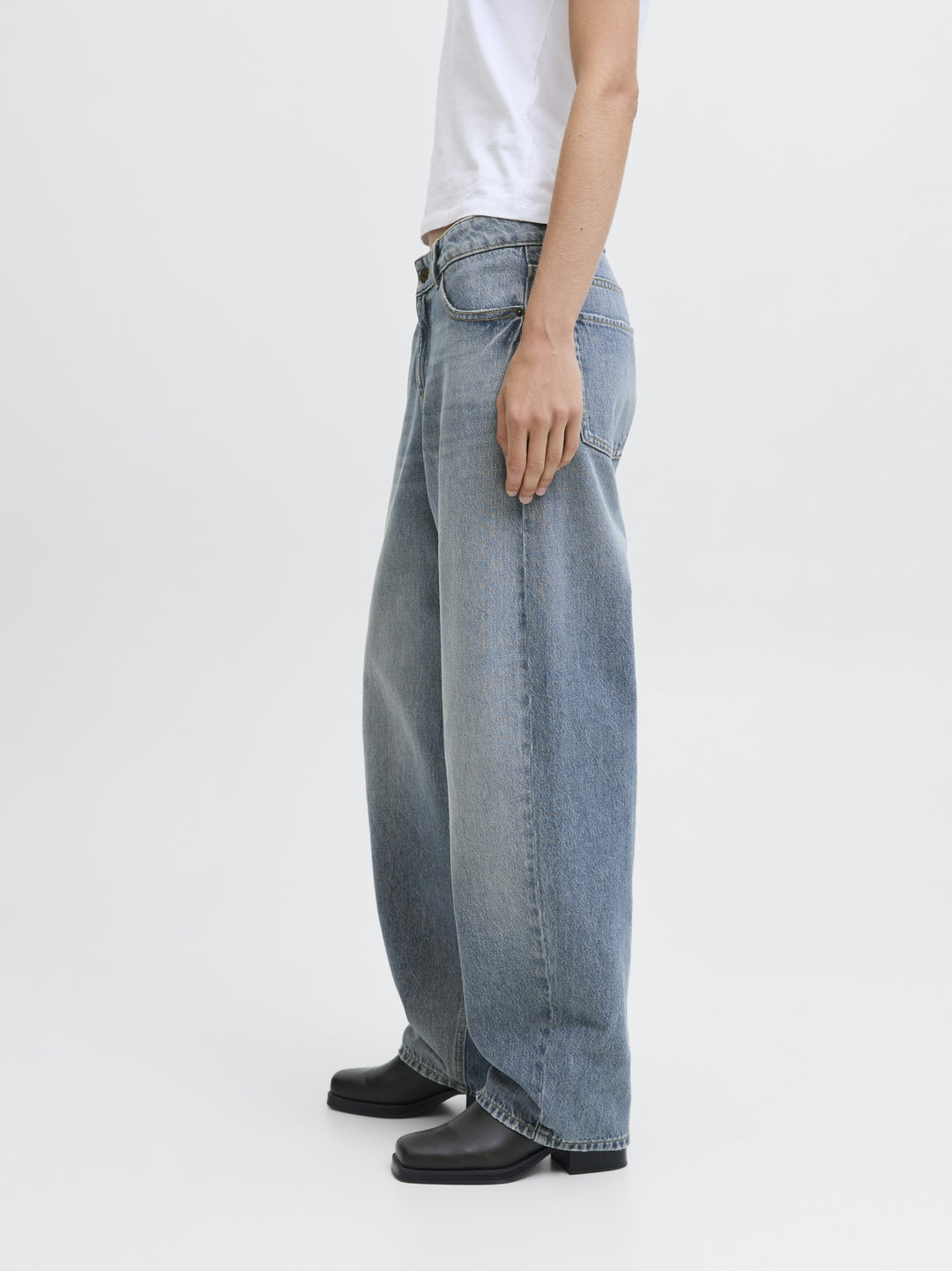 JXFUJI BARREL MW JEANS R251 DNM NOO, Medium Blue Denim 175865 Bild 6